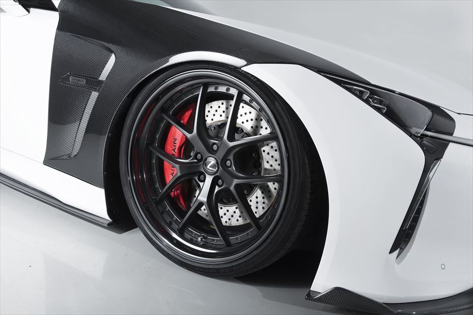Carbon Fiber fenders for Lexus LC500h