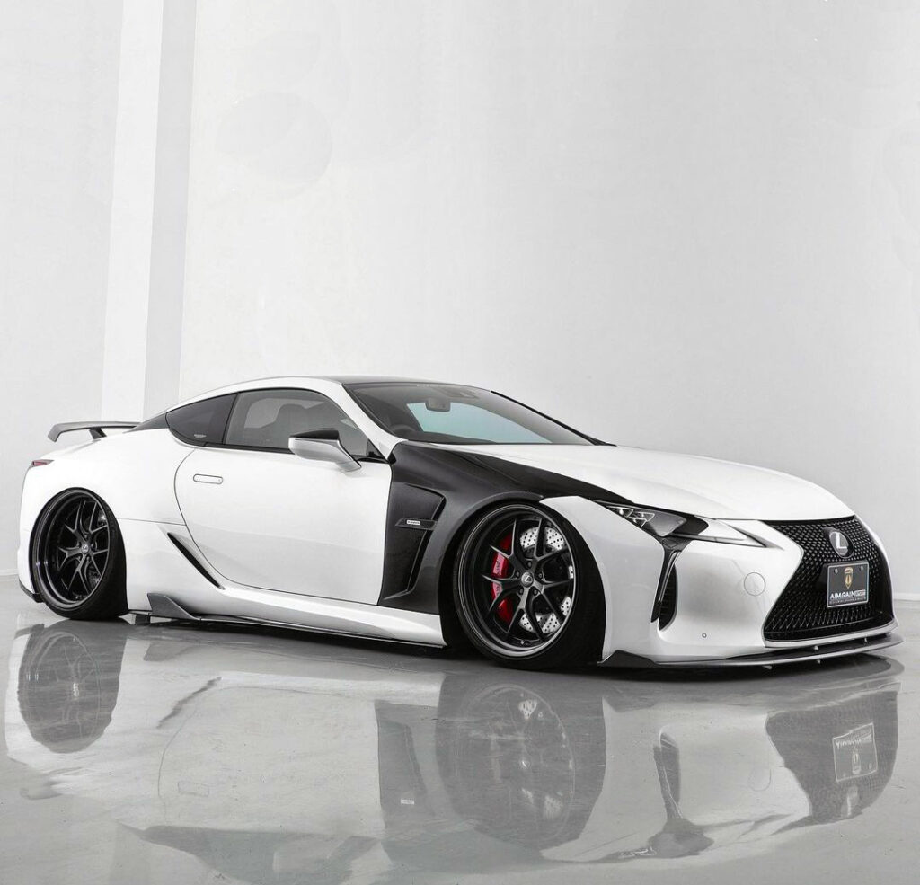 Modified Lexus Lc With Aimgain Carbon Fiber Body Kit And Inch Rims Tunerdna