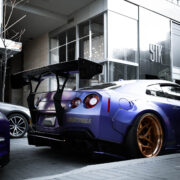 Nissan GT-R R35 track style spoiler