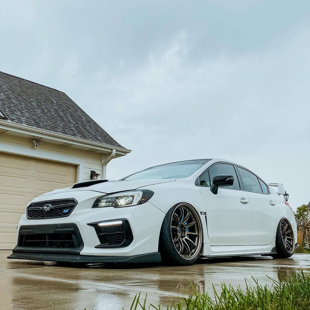 2018 Subaru WRX sti on air lift 3p air suspension